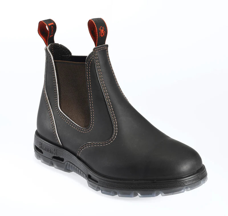 Redback Soft Toe Boot in Dark Brown UBOK