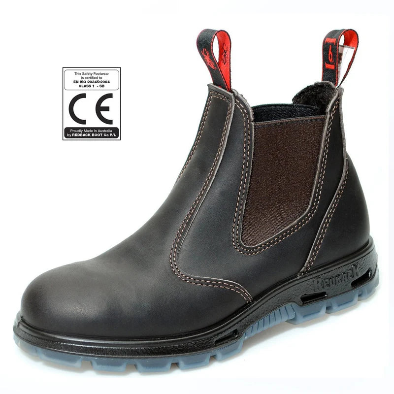 Redback Safety Boot In Dark Brown USBOK