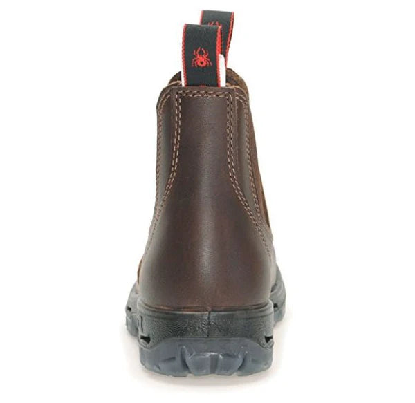 Redback Soft Toe Boot in Jarrah Brown UBJK